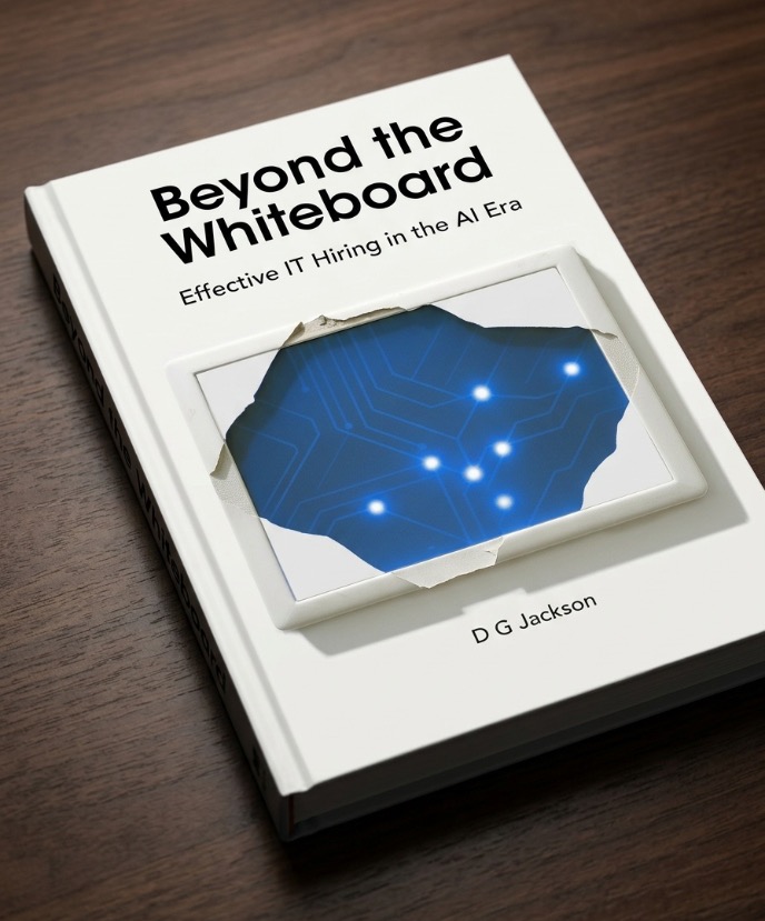 Beyond the Whiteboard hardcover book mockup